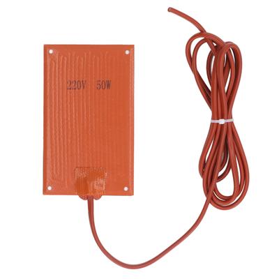 Silikongummi Värmedyna Värmematta Värmare 90x150mm AC 220V för Elektrisk Skåp