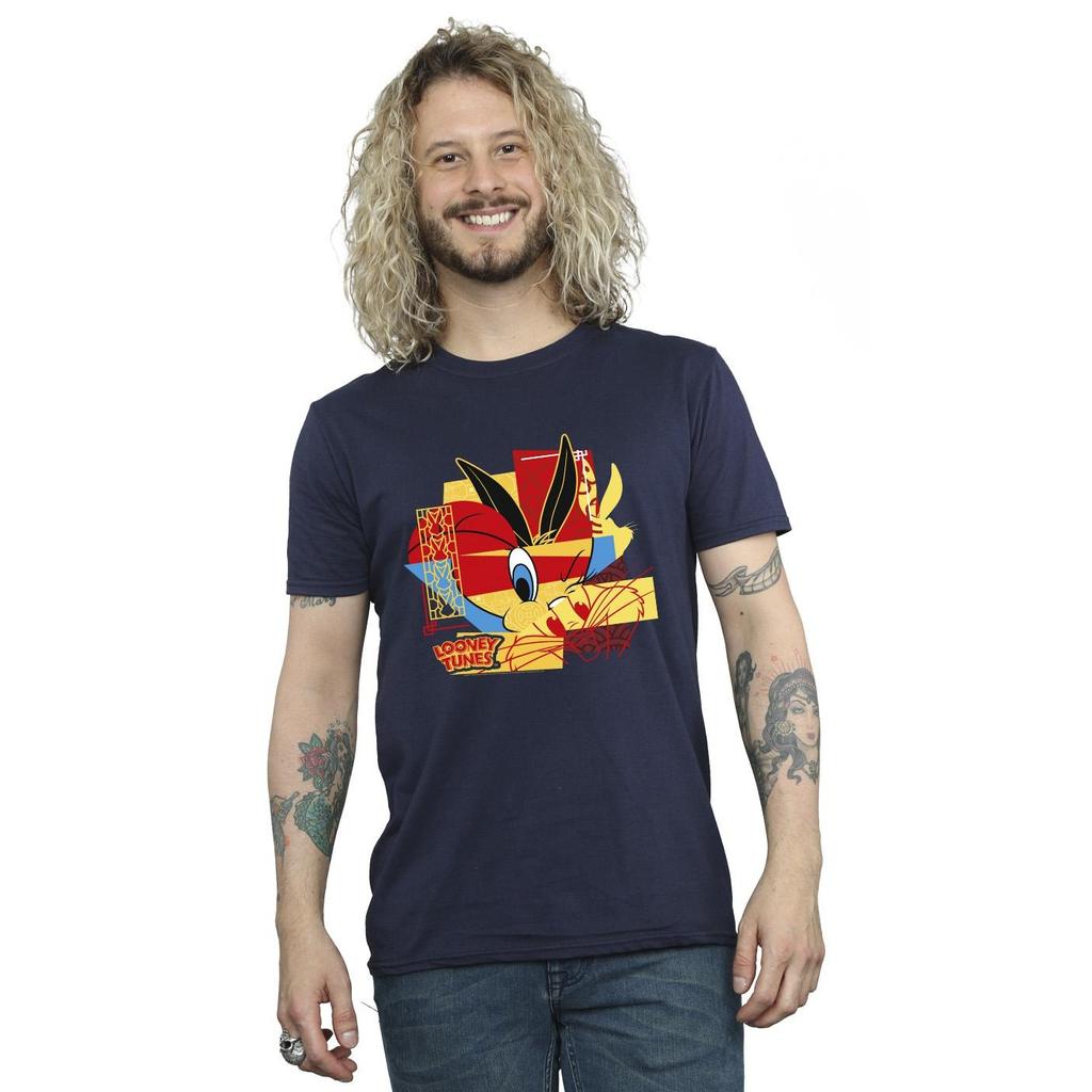 Looney Tunes Mens Tweeday Rabbit New Year T-Shirt