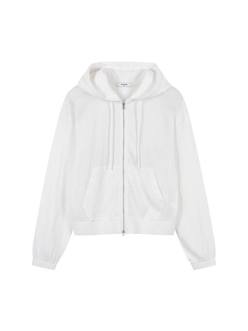 Polham Women'S) Crinkle Crop Zip-Up Hoodie_Phf2Tc2410