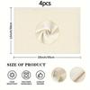 4pcs Linen Placemats, Autumn Farm Truck Decorative Placemats, Suitable for Kitchen and Restaurant Decoration, Family Gathering D