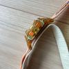 Used CASIO Baby-G Digital Watch Clear Orange with New Band