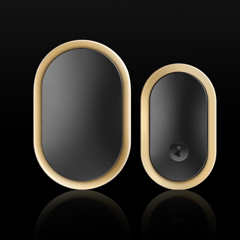 

Беспроводной дверной звонок Интеллектуальный приветственный дверной звонок 300 м / 984 фута Домашний умный дверной звонок Вилка США/ЕС Комплект мелодий Светодиодная вспышка Охранная сигнализация