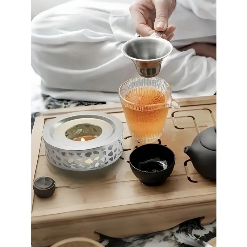 Stainless Steel Tea Warmer, Tea Heater, Heater, Warm Stove, Tea Stove, Tea Warmer, Candle Tea Warmer