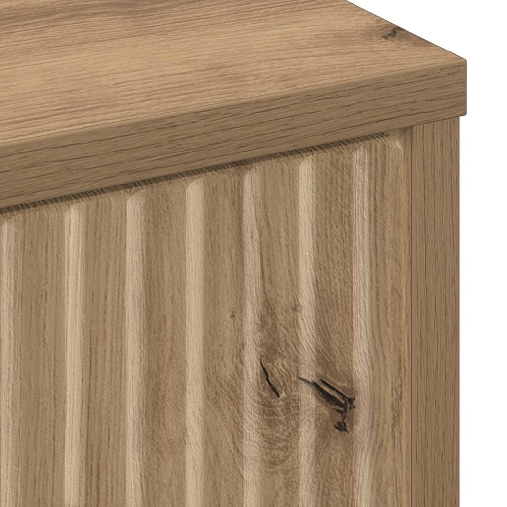 Bathroom Cabinet Artisan Oak 39.5 X 36 X 88 Cm