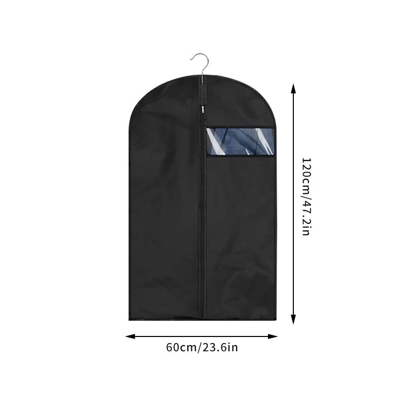 Dustproof Clothing Covers Waterproof Clothes Dust Cover Coat Suit Dress Protector Hanging Garment Bags Closet Organizer