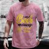 Herren T-Shirts Bier ist immer eine gute Idee Grafik Tops Y2k Kleidung Männlich Bierliebhaber Trinkparty Streetwear Kurzarm T-Shirts