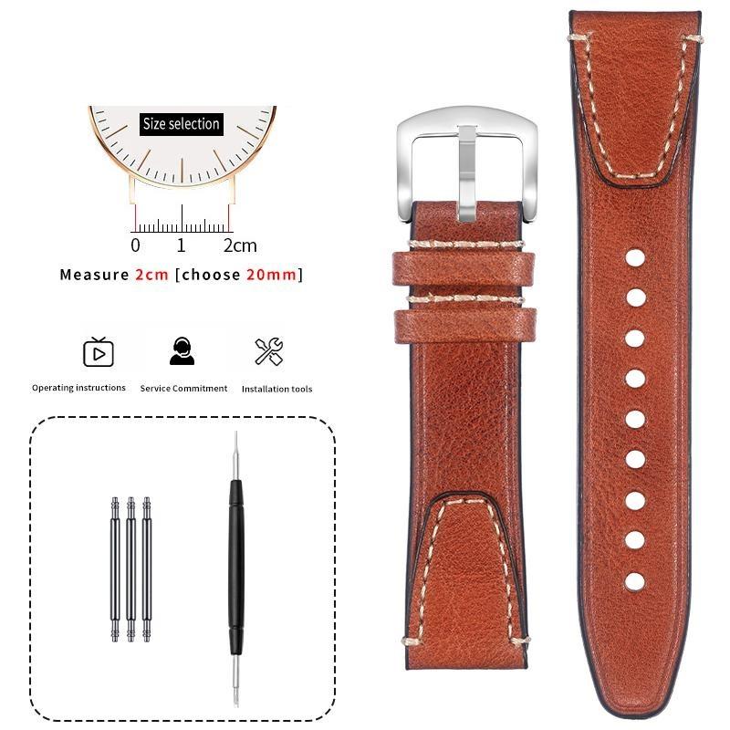 Leather watch strap men For original Jaeger-LeCoultre REVERSO DUOFACE SMALL SECONDS 3988482 MONOFACE Q3858522 Cowhide watchband