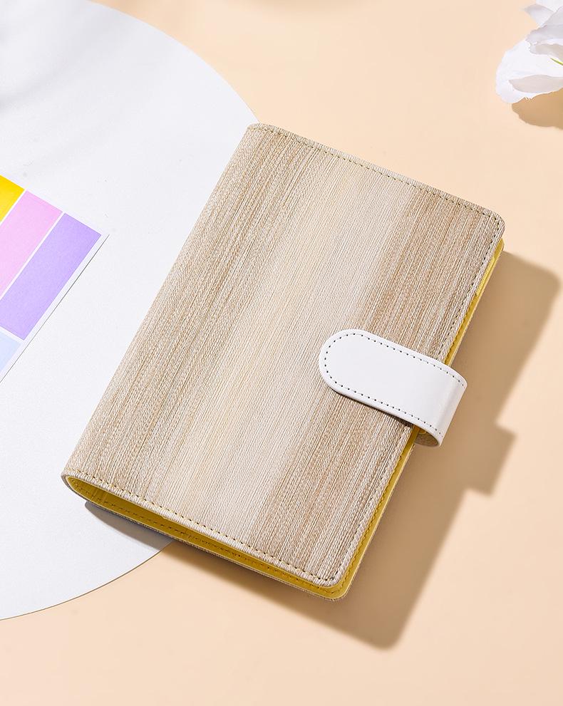 Macaron A6 Loose-Leaf Notebook for Phone, Cash, Budget, & Financial Planning
