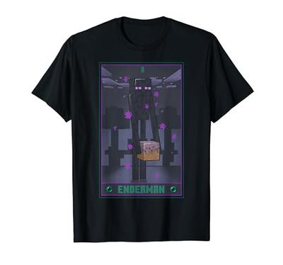 Minecraft Enderman Tarot T-shirt