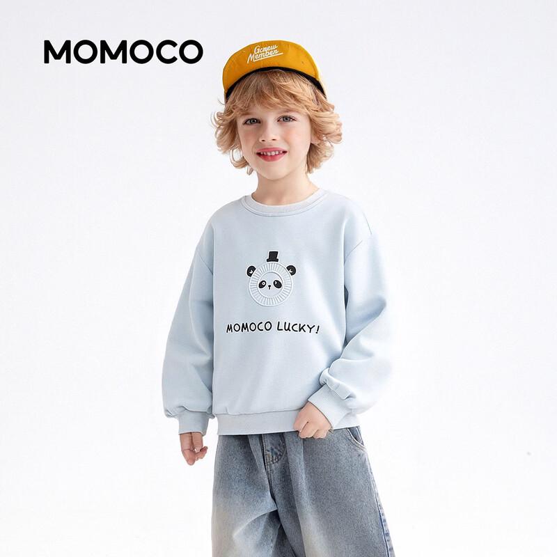 MOMOCO Boys' Long-Sleeve Casual Sweatshirt