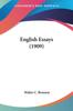 The English Essays by UNKNOWN - Paperback Book