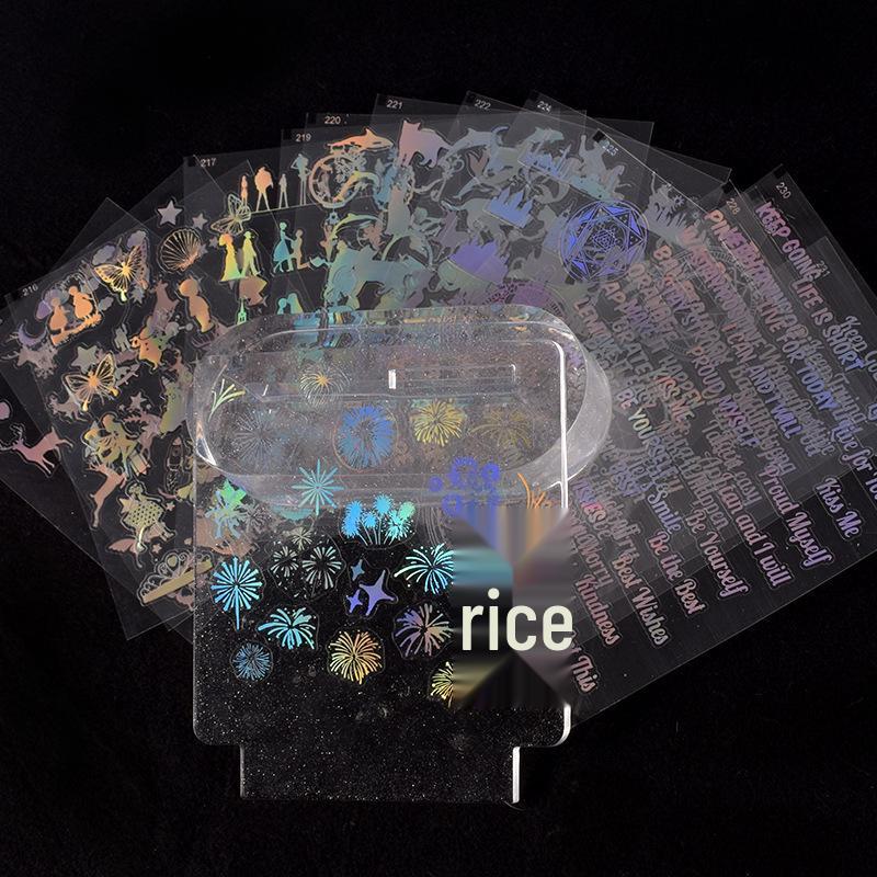 Poppy Crystal Epoxy DIY Transparent Magic Circle Material