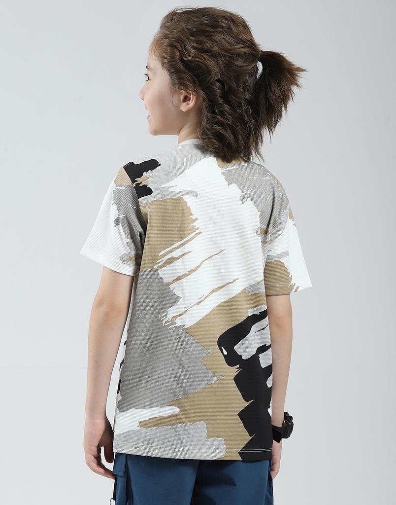MONTE CARLO Boys Printed Round Neck Tshirt