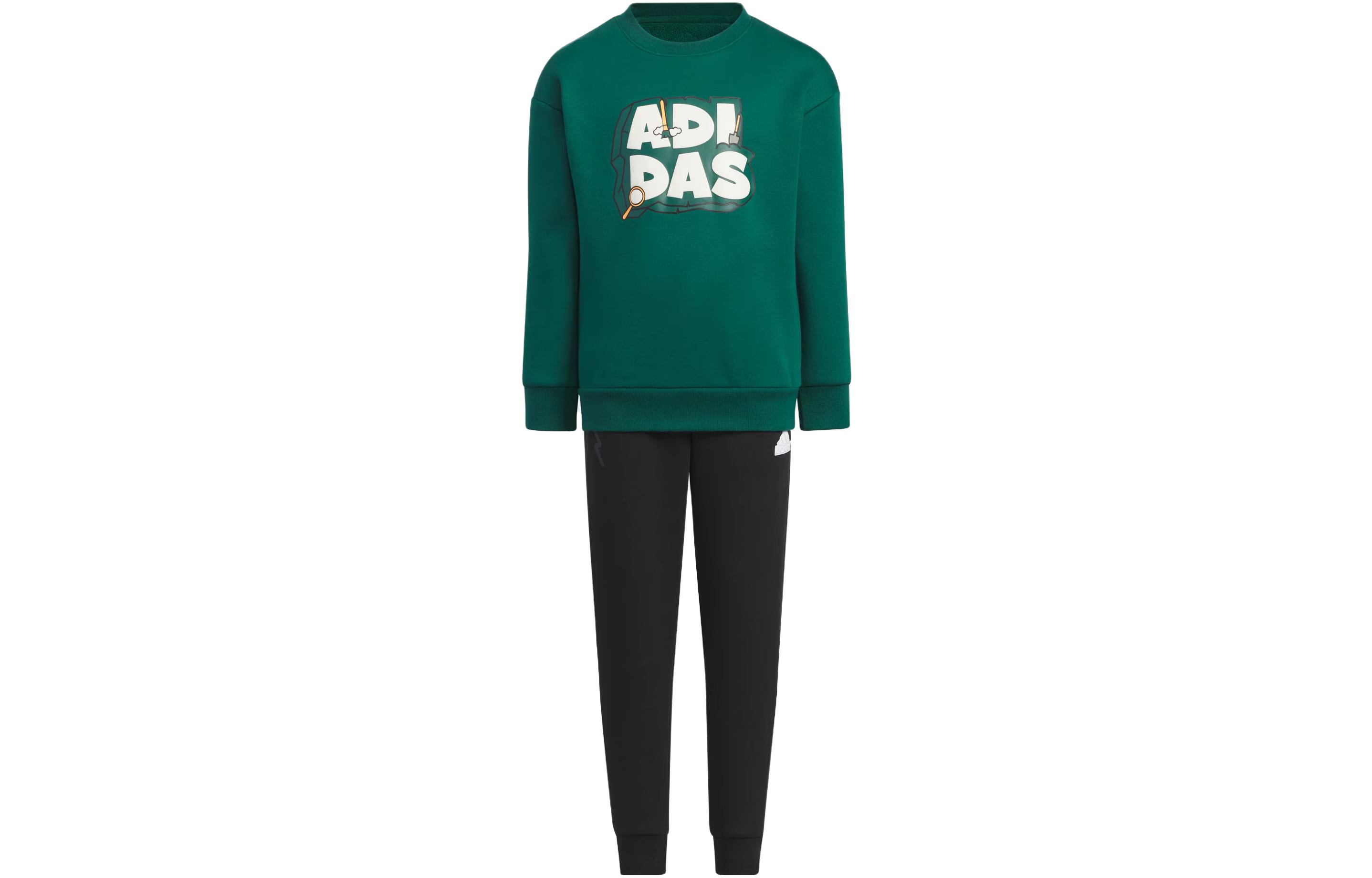 Adidas Kids Casual Sportswear Crew Neck Moderate IY5035 110