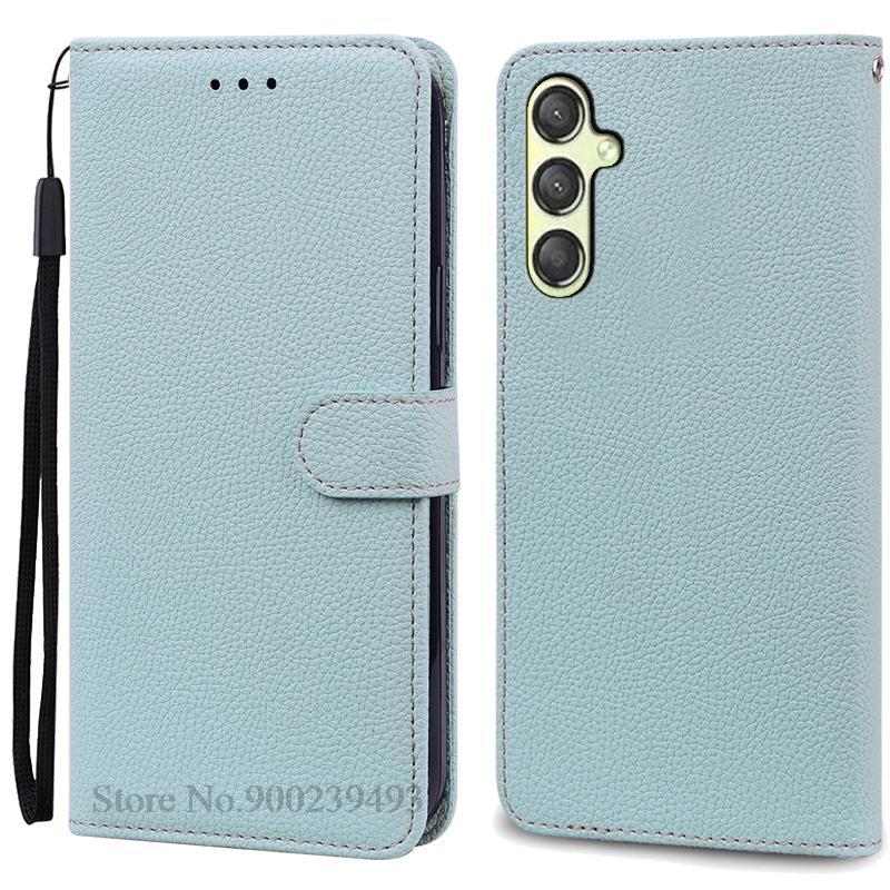 Για Samsung Galaxy A25 Θήκη Μαλακή Σιλικόνη Δερμάτινη Αναδιπλούμενη Θήκη Για Samsung A25 5G SM-A256B/DS Κάλυμμα Βιβλίο Πορτοφόλι Coque Θήκες Τηλεφώνου