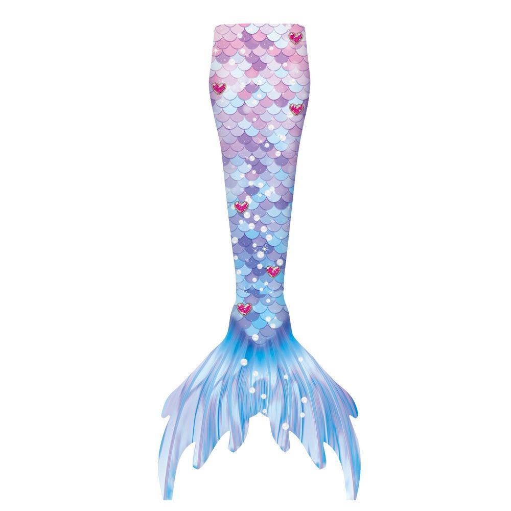 New Summer Children's Mermaid Swimsuit Mermaid Tube Top Fish Tail Girls Princess Dress Clothing Hot Spring Swimsuit