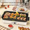 Multi-Function Electric Grill & Hot Pot Combo for Indoor BBQ and Baking