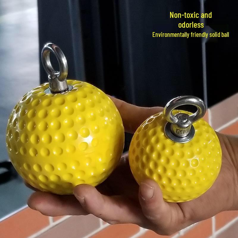 Anti-slip Rock Climbing Pull-up Power Ball Grips - Hand Gripper & Strength Trainer Kettlebell Fitness Exercise Tool