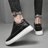 Lift Sneakers Man Elevator Shoes Height Increase Insole 8cm White Black Taller Shoes Men Leisure Sports Plus Size 36-44