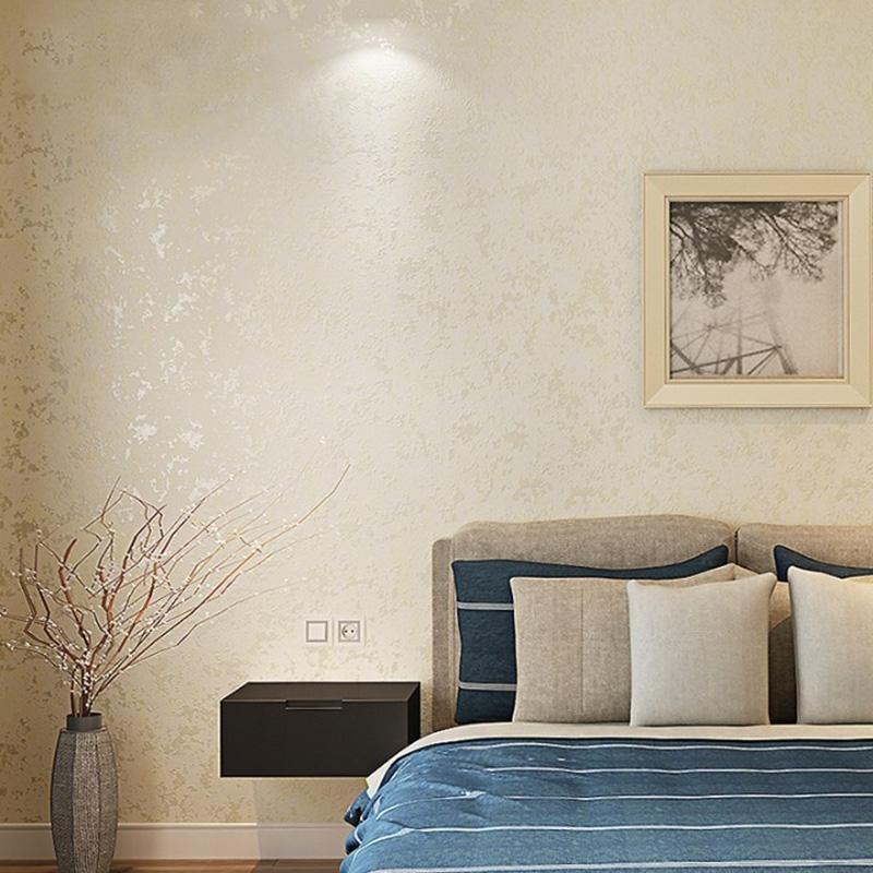 Modern Simple 3D Wallpaper Roll Non-Woven Wall Paper Living Room TV Sofa Bedroom Background Wall Covering Home Decor