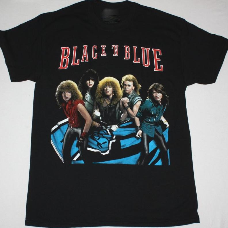 

SALE Vtg Black n Blue Band Music Tour Heavy Cotton S-5XL Unisex Black Shirt Unisex T-Shirt XXL
