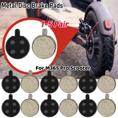 2-10Pcs Electric Scooter Metal Disc Brake Pads Replacement Parts Kick Scooter Friction Plates for M365 Pro Kick Scooter Parts