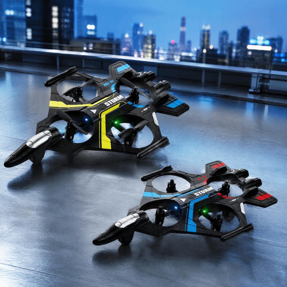Rechargeable Four Motor Helicopter Toy EPP Foam RC Hobby Jet Plane Home Decor