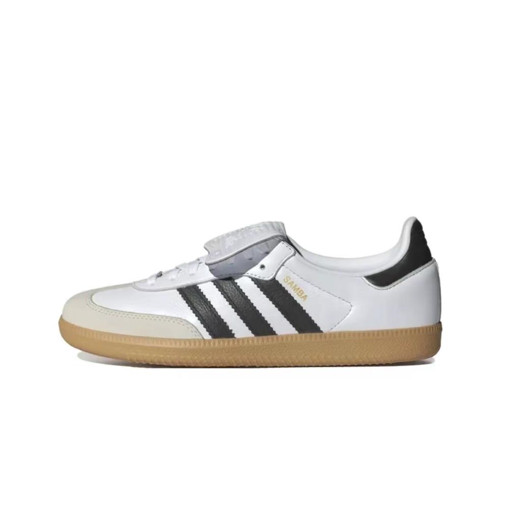 adidas Originals Samba LT Slip Resistant Abrasion Resistant Low Top Skateboard Shoes Women's Silver White IG4279(Team531-)