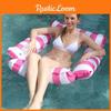 Adult Striped Mesh Net Four-tube Floating Ring Pvc Swimming Ring Water Toy
