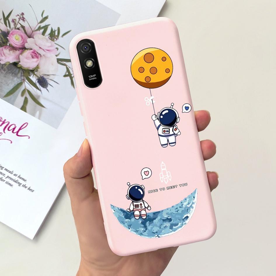 Für Xiaomi Redmi 9A 9AT Hülle Süßer Astronaut Schmetterling Weiches Silikon Handy Rückseite Für Xiaomi Redmi 9i Sport Redmi9a Hüllen