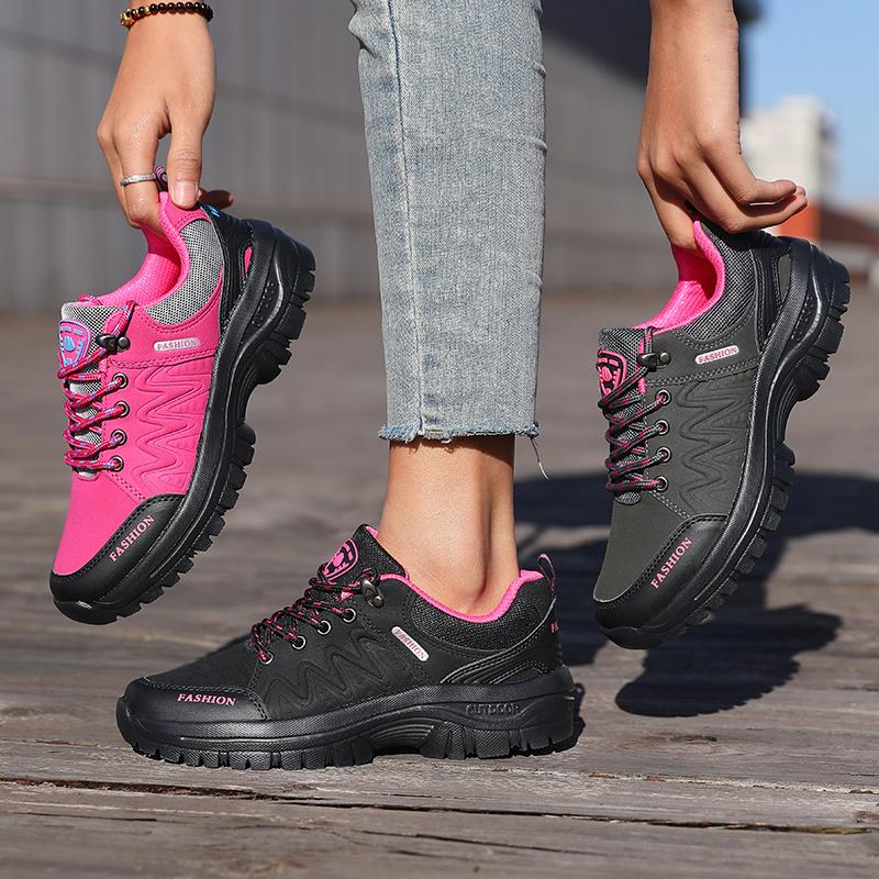 Women Hiking Shoes Outdoor Waterproof Sneakers Non Slip Walking Shoe Luxury Brand Comfortable Footwear New Women Climbing Boots