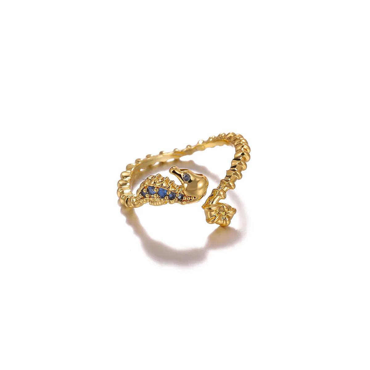 

Stainless Steel Tiny Zircon Rings For Women Exquisite Gold Color Sun Double-Layer Ring Punk Hip-Hop Accessory Bague Jewelry Gift resizable
