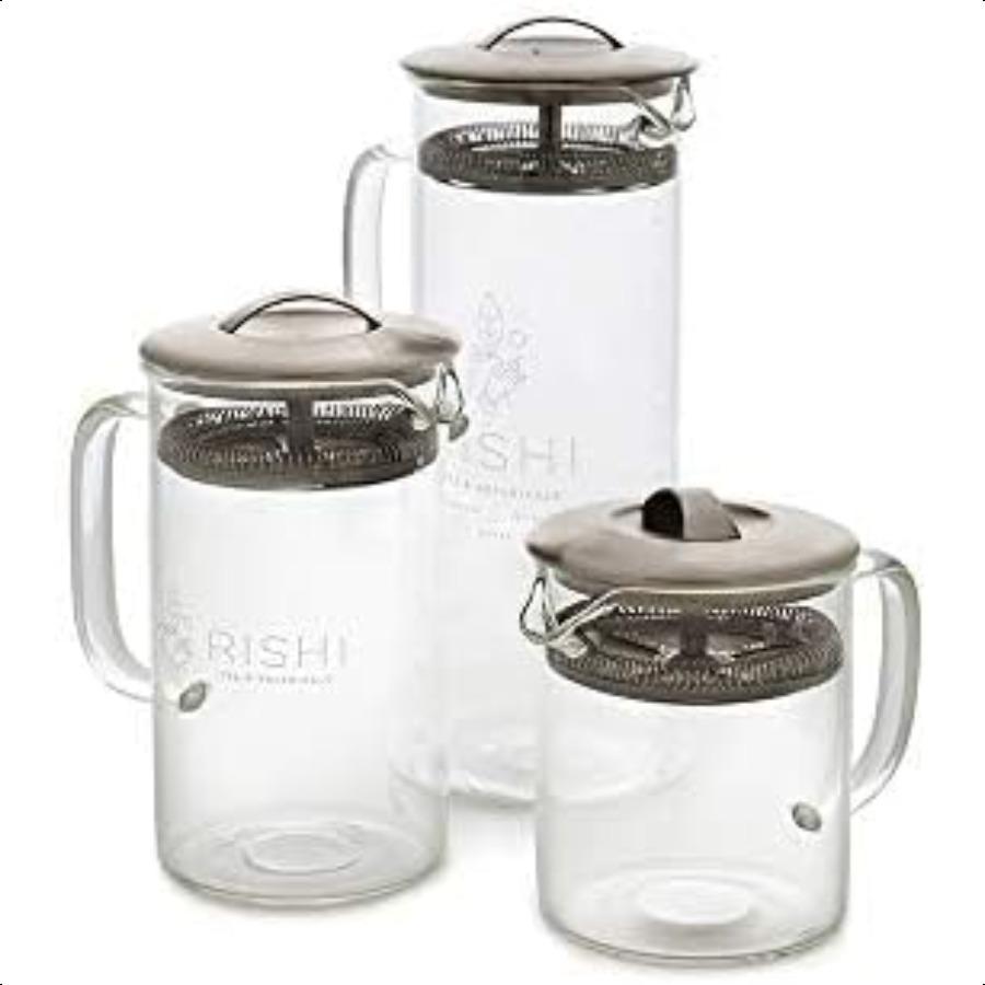 Simple Brew Teapot For 12oz Loose Tea Preparation Builtin Strainer Everyday Teaware Easy to Clean Borosilicate Glass Enjoy Hot