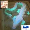 Luminous Toys 3D Printed Animal Glow In The Dark Dragon Snake Rotatable Articulated Tyrannosaurus Rex Home Decor Kids Gift
