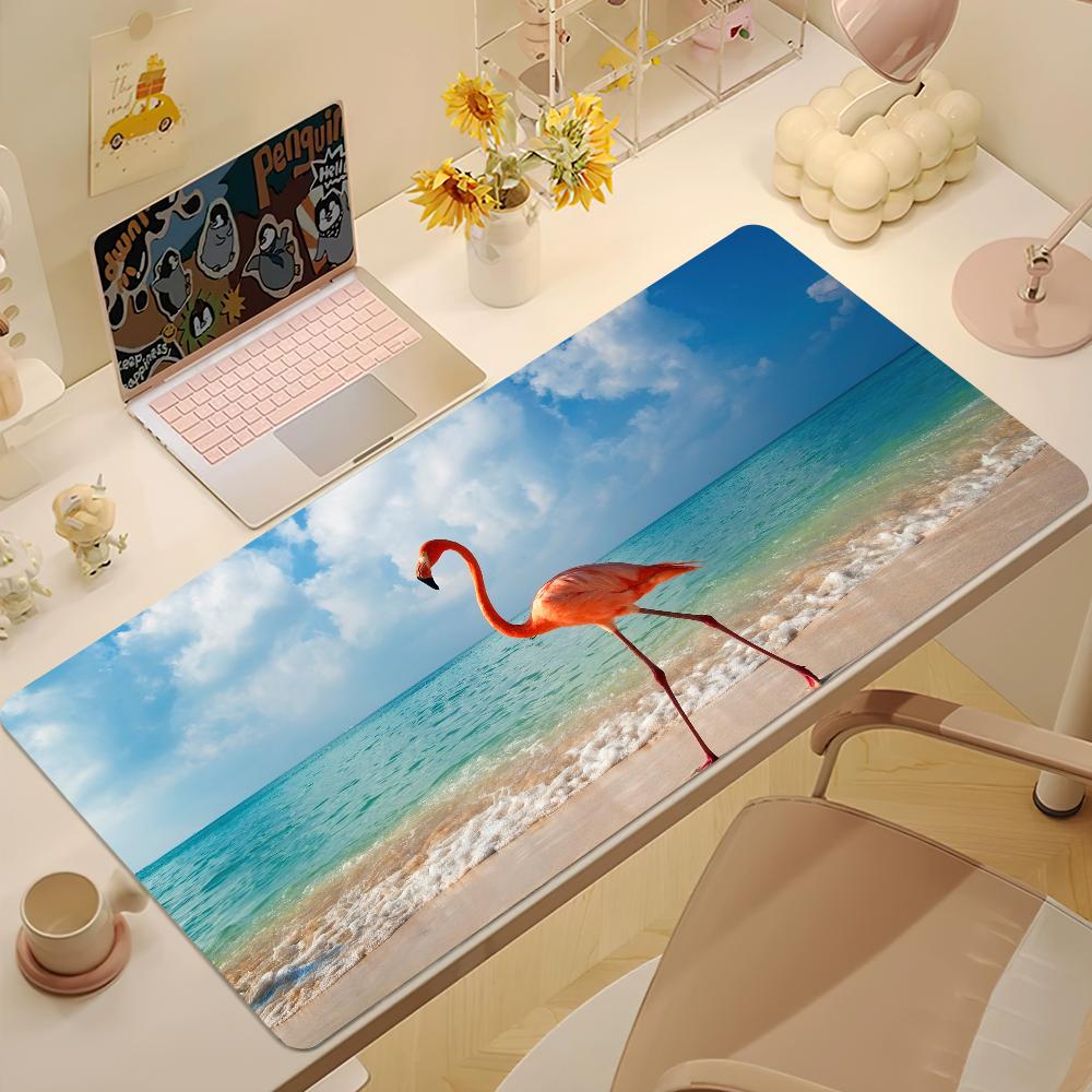 Animal Flamingo Mouse Pad NonSlip Thickened Mousepad Student Gaming Cushion Large Writing Lockedge Office