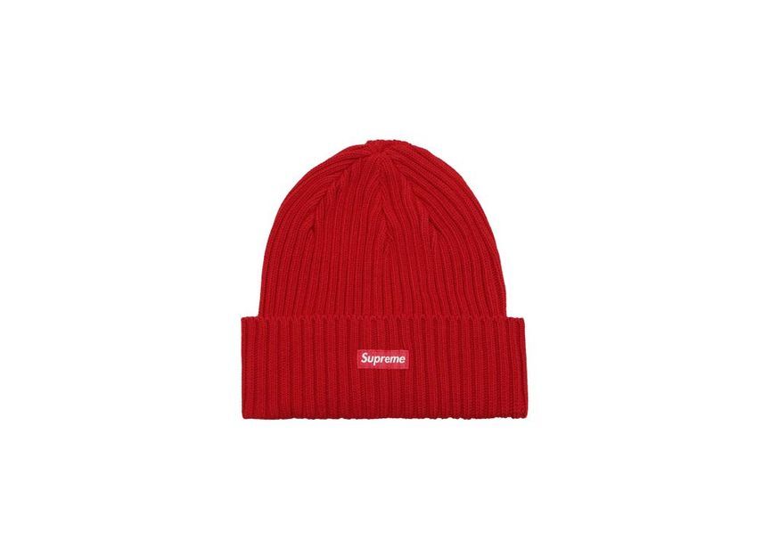 Supreme Overdyed Beanie Red (24SS) One-Size