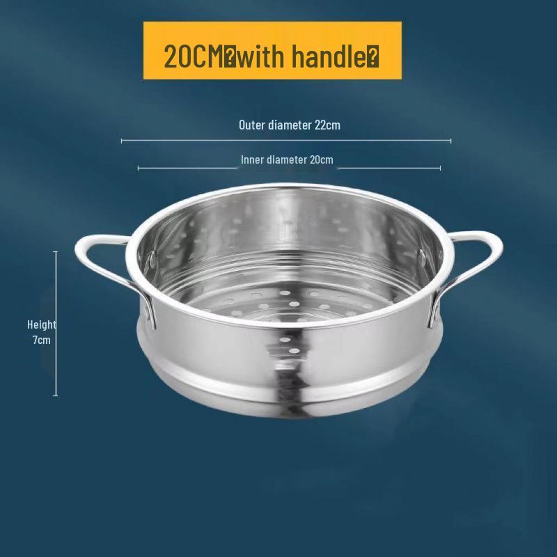 Universal Stainless Steel Steamer Rack & Tray for Electric Hot Pot and Wok