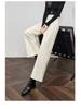 Fashionable Folded Wide Leg Pants for Women
