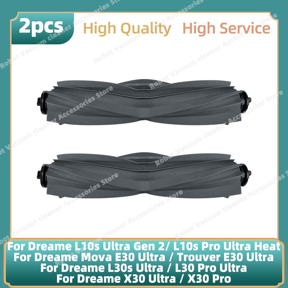 Passend für Dreame L10s Ultra Gen 2 / L10s Pro Ultra Heat / Mova E30 Ultra / Trouver E30 Ultra Ersatzteile: Hauptbürste, Seitenbürste, Filter, Wischbeutel