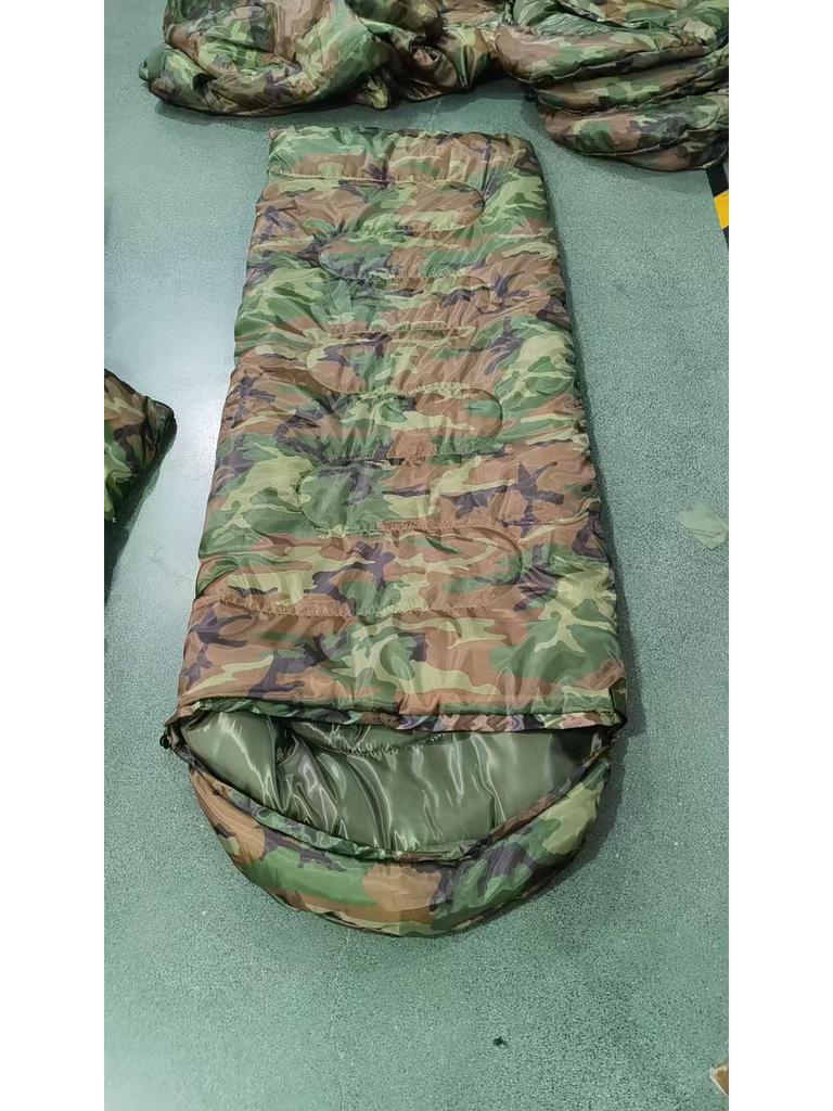 3KG Warm Polyester Sleeping Bag for Adults - Thickened, Cotton-Lined for Outdoor Camping
