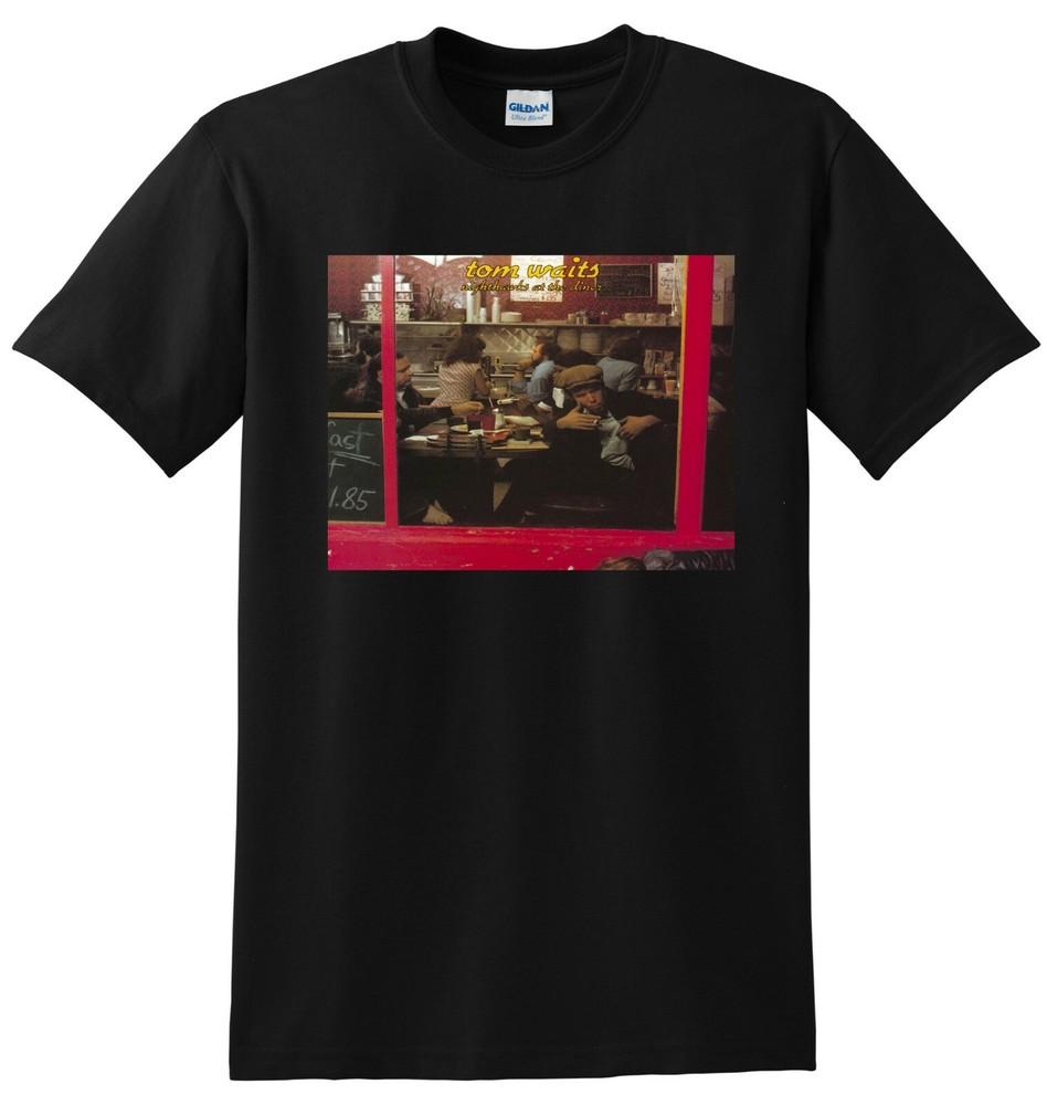 TOM WAITS T SHIRT nighthawks at the diner vinyl cd cover S-5XL Unisex T-Shirt M