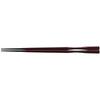 J-kitchens Chopsticks, Set of 5, 22.5cm Pestle-Shaped Takushima Chopsticks, PBT, Teak Finish, Made In Japan