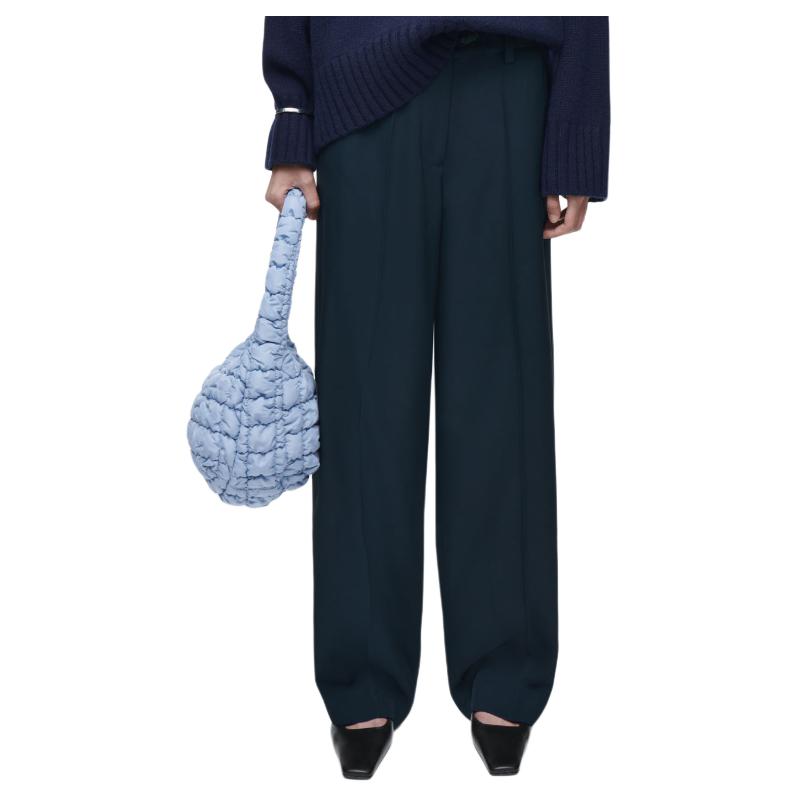 New COS Polyester Cloud Bag Handbag Regular Women's Blue 1171064005