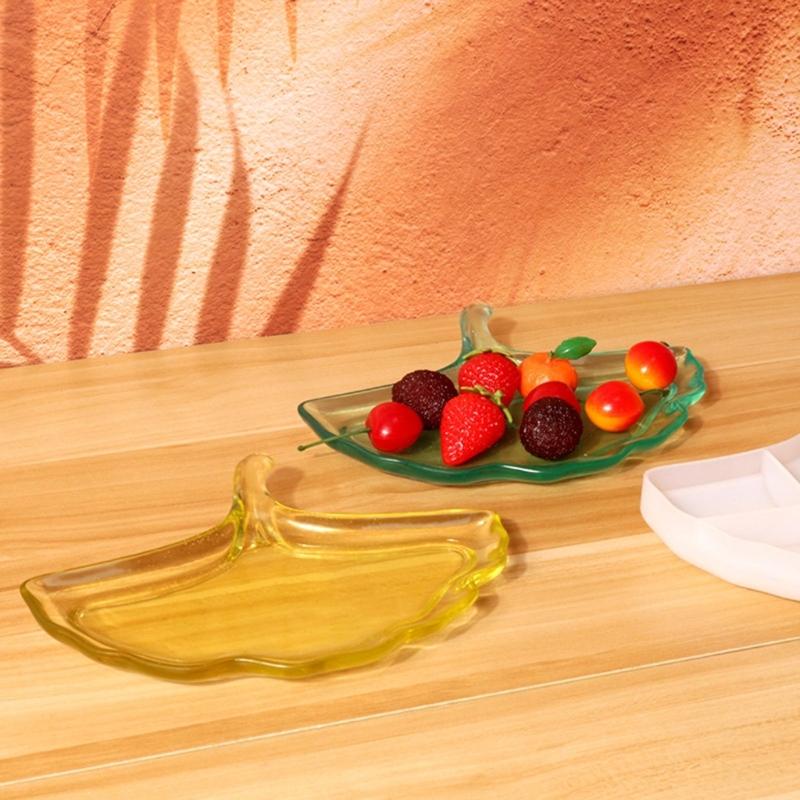Leaf Resin Mould Ginkgo Jewelry Storage Box Silicone Mold Flower Pot Resin Mold for DIY Crafts Casting Home Decors