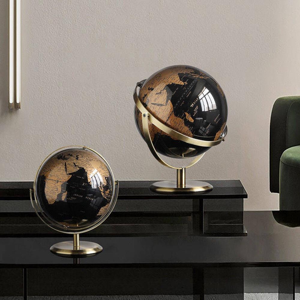 Desktop Decor Globus Geographie Kreative Home Decor Zubehör Retro Welt Globus Moderne Lernen Weltkarte Für Kinder Bildung Verwenden