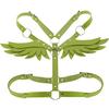 Sexy Wings Leather Body Harness Woman Men Fashion Goth Punk Strap Festival Girls Lingerie Cosplay Jewelry Practical Household Product