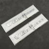 ABS Car Fender Badge Sticker Logo V8 BITURBO Side Emblem For Mercedes AMG C63 W204 W205 E63 W211 W212 S63 W221 W222 Accessories