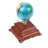 1Pcs Mini Metal 1:12 Vintage Blue World Globe Miniature Dollhouse Furniture