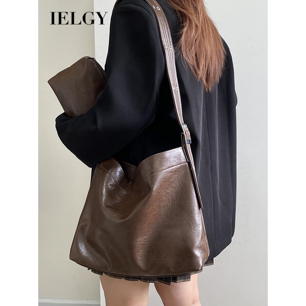 IELGY Autumn Winter Melade Color Series Large Capacity Tote Bag