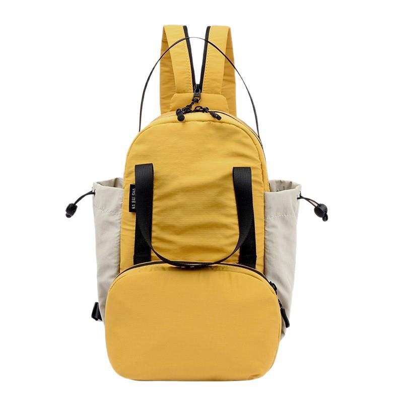 Rucksack, Fitnesstasche, Multifunktionaler Leichter Outdoor-Rucksack, Umhänge-Brusttasche, Hüfttasche